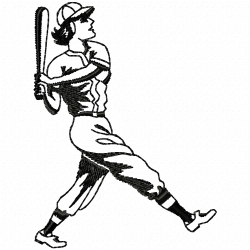 Baseball Embroidery Design 11 Baseball Embroidery Design 11